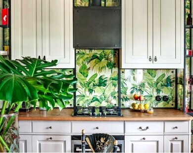 5 vật liệu ốp tường bếp khi chán gạch men