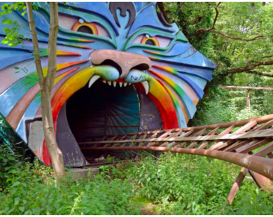 Bên trong Spreepark: Công viên từng đón hàng triệu lượt khách thành 