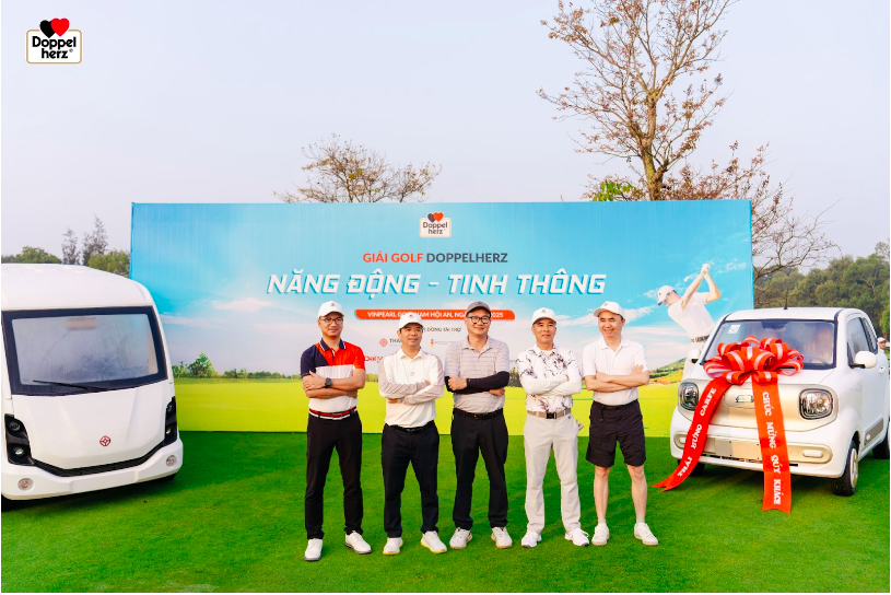 Cùng Nhìn Lại Giải Golf Doppelherz 2025: Đẳng Cấp Hội Tụ, Vinh Quang Lan Tỏa